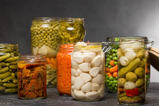 Pickled, canned, pasteurized program